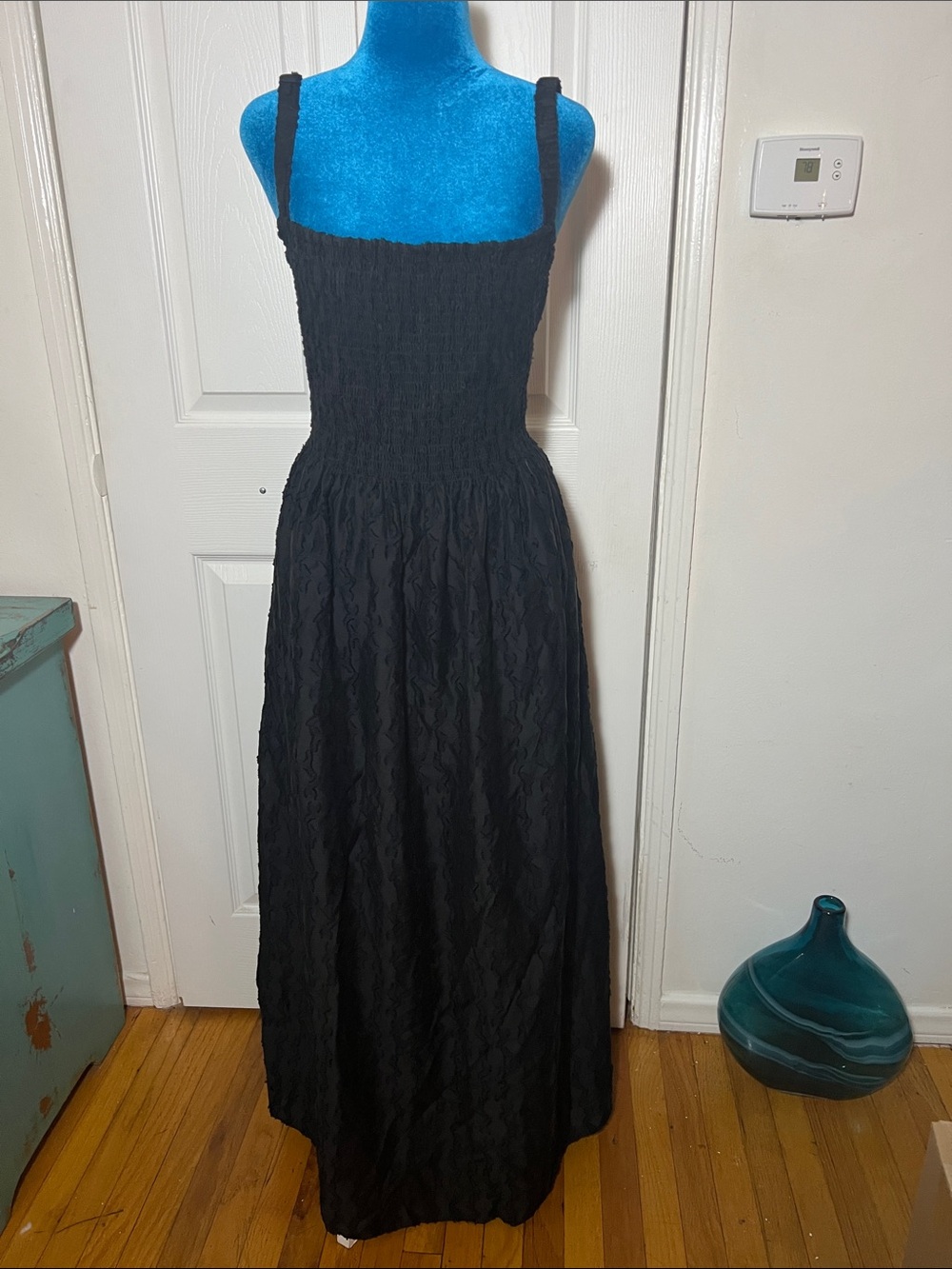 Hill House Anita Nap Dress Black Women’s XXL